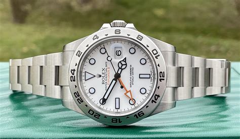 rolex explorer polar white|rolex explorer 2 42 mm.